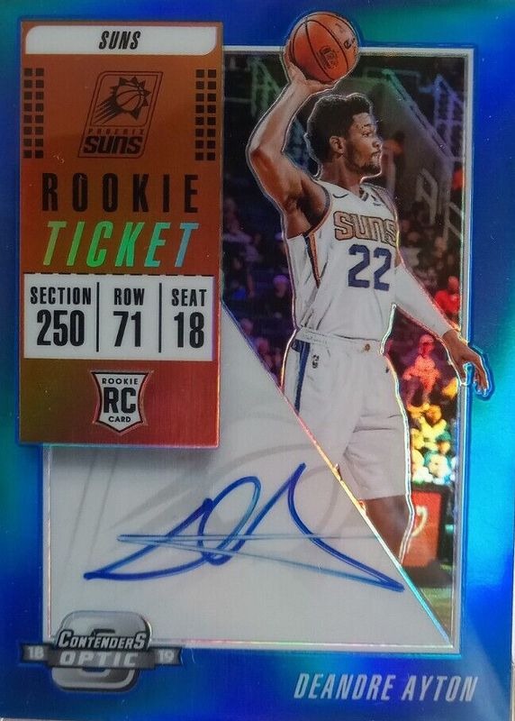 NBAカード Deandre Ayton ルーキーサインカード 10枚限定 ほか NBAカード Deandre Ayton ルーキーサインカード 10枚限定 ほか NBA